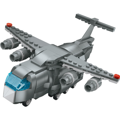 Конструктор Военная техника: Транспортный самолёт Mioshi Tech MTE0709-020 1